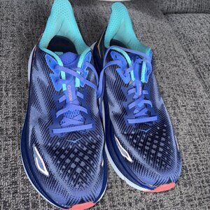 Hoka Clifton 9 Bellwether Blue Men’s Size 9.5 Shoes 1127896 BBCRM